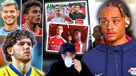 Arsenal t﻿ransfer news: Xavi Simons, Bruno Guimaraes .